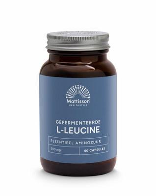Mattisson Gefermenteerde L-Leucine 500mg