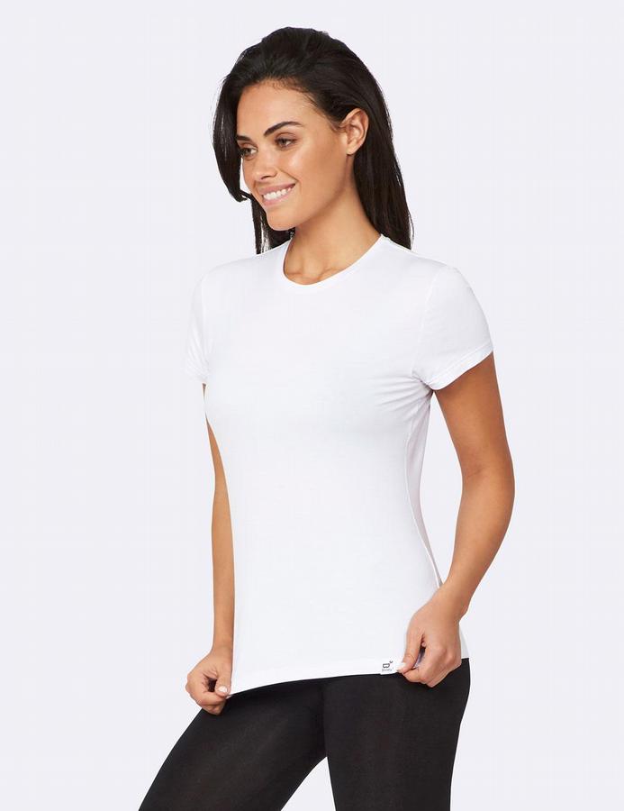 Women's crew neck t-shirt white s