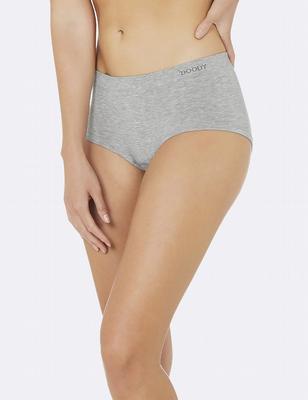 Boody boyleg damesslips - light grey / s 1st s