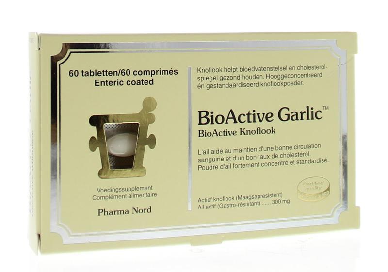 Bio active knoflook