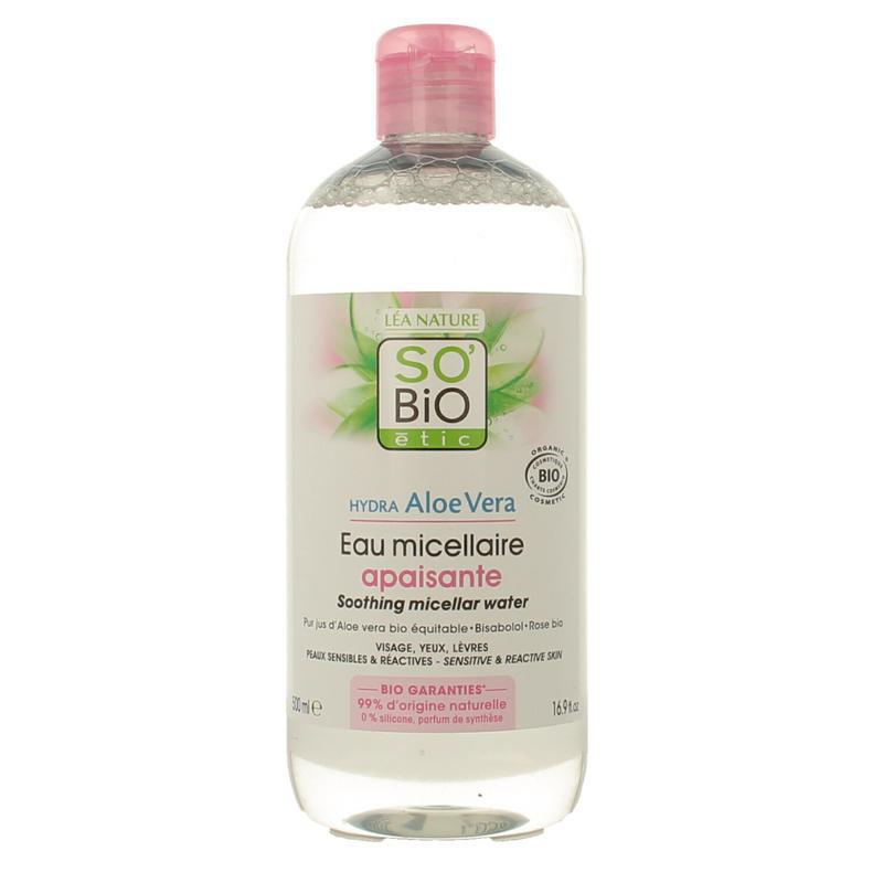 Aloe vera micellair water