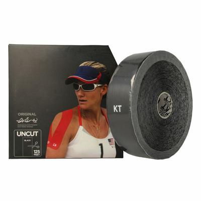 KT Tape Jumbo original roll 38 meter zwart uncut