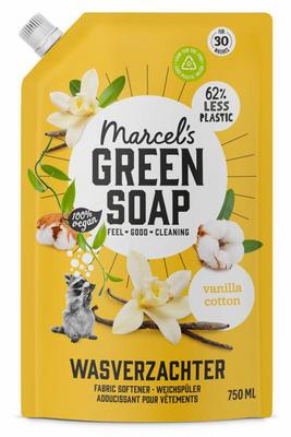 Marcel's GR Soap Wasverzachter vanille & katoen navulling