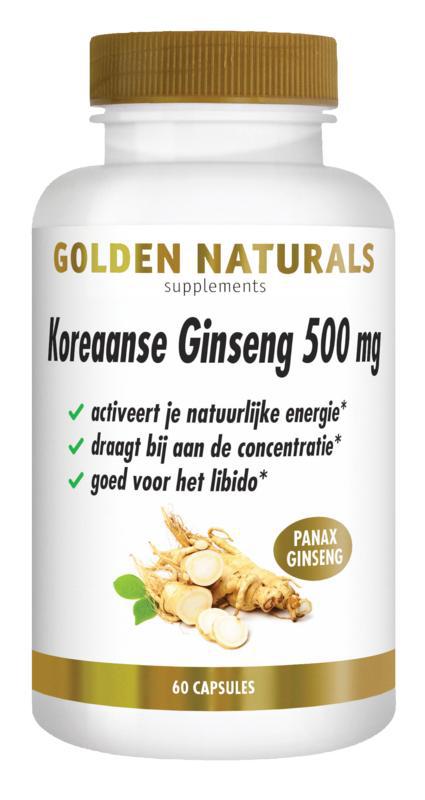 Koreaanse ginseng 500mg