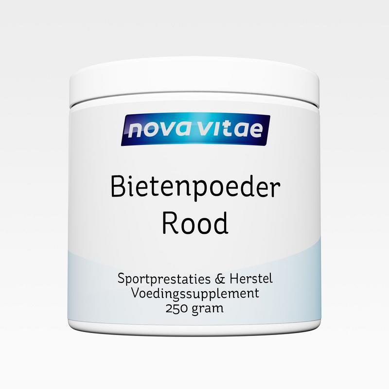 Rode bietenpoeder