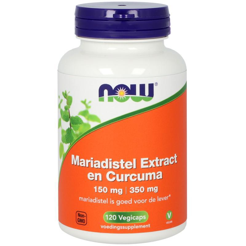 Mariadistel extract 150mg en curcuma 350mg