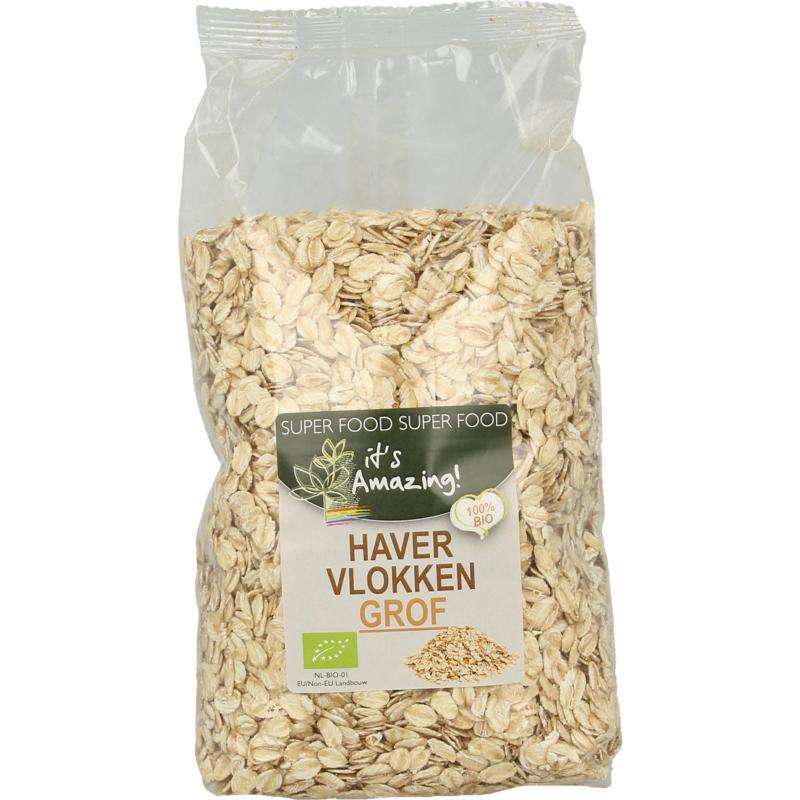 havervlokken grof bio 500 gr