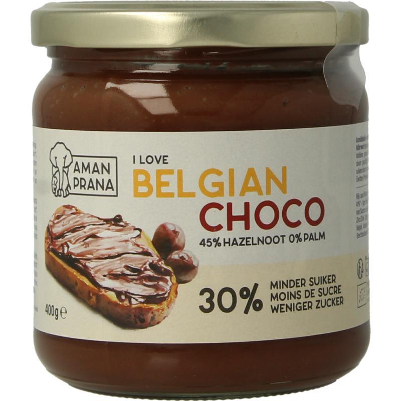 I love Belgische choco bio