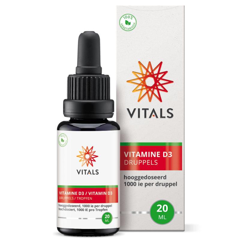 Vitamine D3 druppels 1000IE