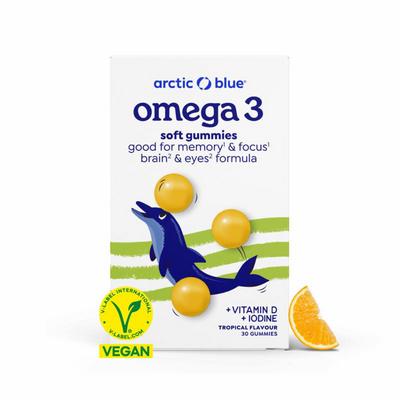 Arctic Blue Omega 3 gummie vegan