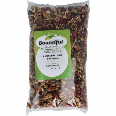 Bountiful Ambachtelijke granola superfood