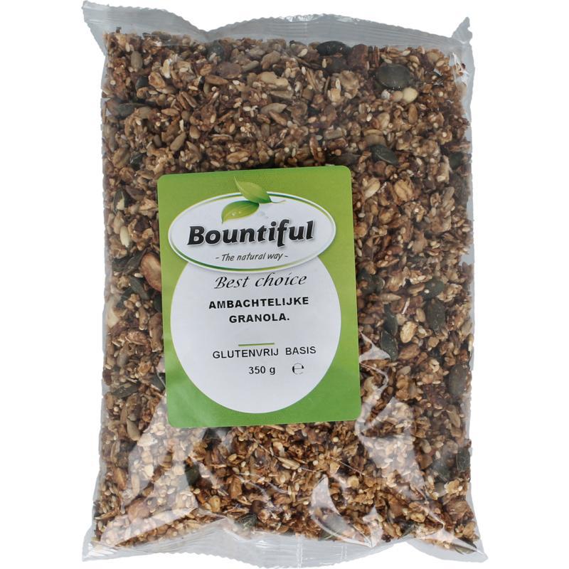 Ambachtelijke granola glutenvrij bio