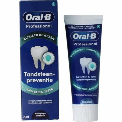 Oral B Tandpasta professional tandsteencontrole