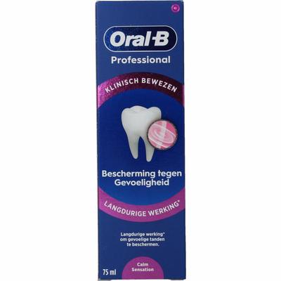 Oral B Tandpasta professional calming sensitive protect