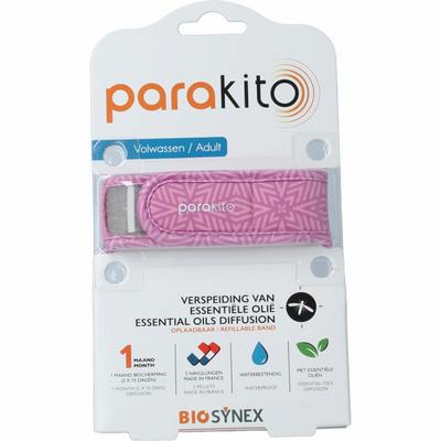 Parakito Anti mug armband volwassenen violet