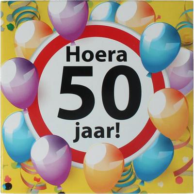 Voor Jou! tablet hoera 50 jaar