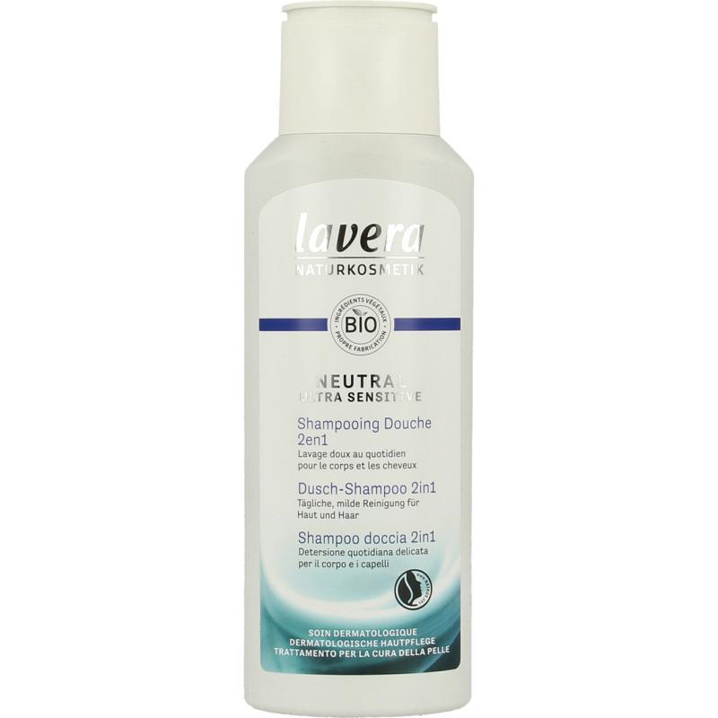 Neutral 2-in-1 shampoo douchegel bio FR-NL-DE