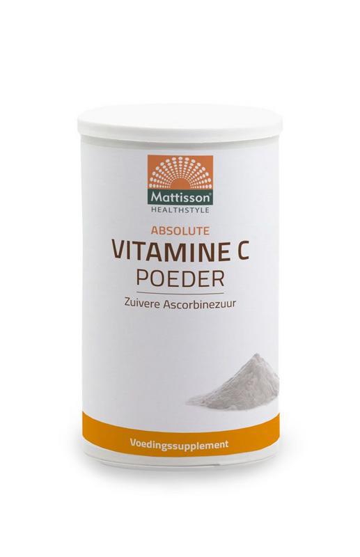 Vitamine C poeder zuiver ascorbinezuur