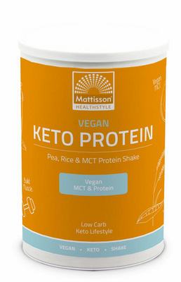 Mattisson Vegan Keto protein shake - pea, rice & MCT Mattisson Vegan Keto protein shake - pea, rice & MCT