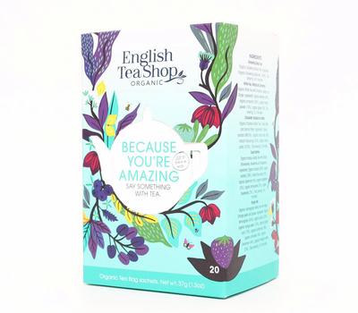 English Tea Shop Because you're amazing bio