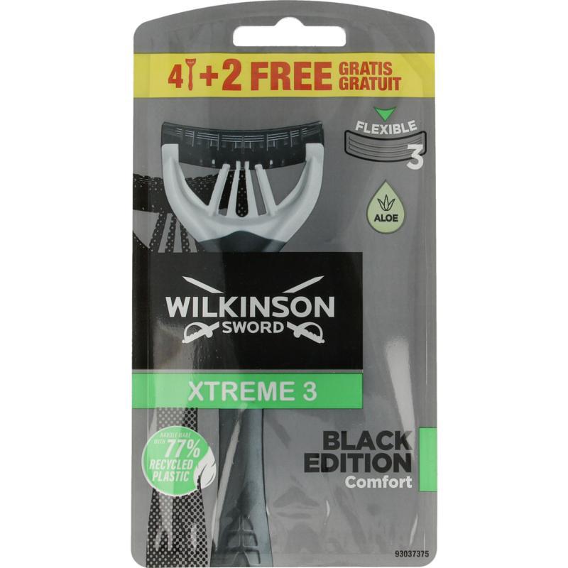 Xtreme III black edition 4 + 2 stuks