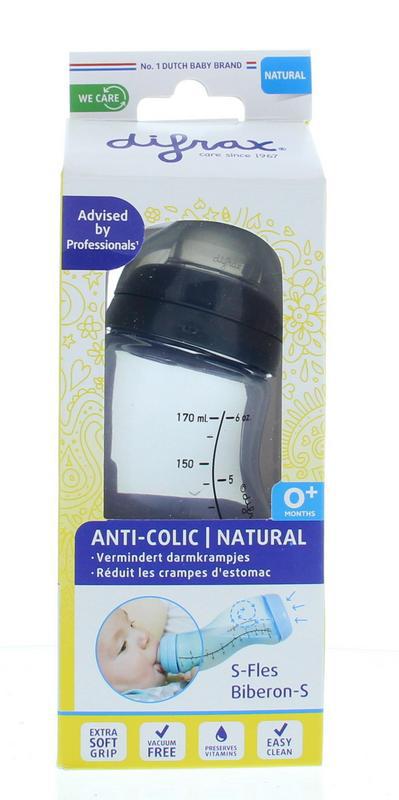 S-Fles natural blauw-groen 170 ml