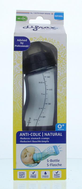 S-Fles natural blauw-groen 250ml