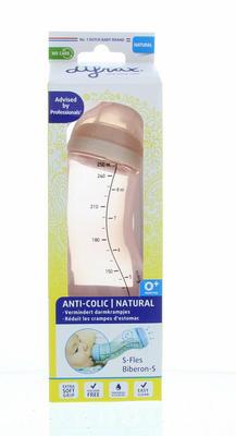 Difrax S-Fles natural roze 250ml