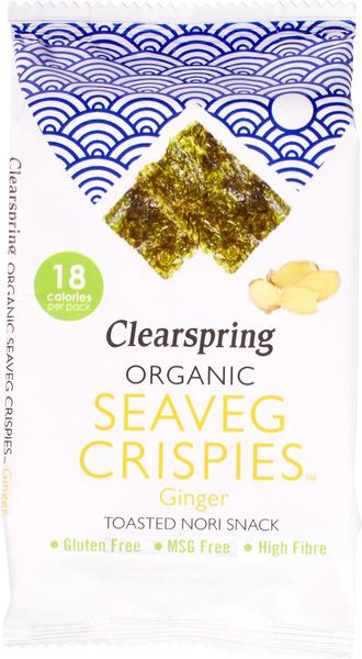 Seaveg crispies ginger bio