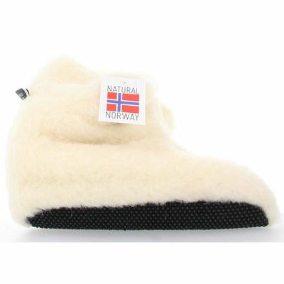 NATURAL NORWAY Noorse sloffen wit maat 39-40