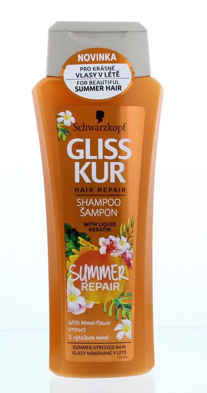 gliss kur summer repair shampo 250ml
