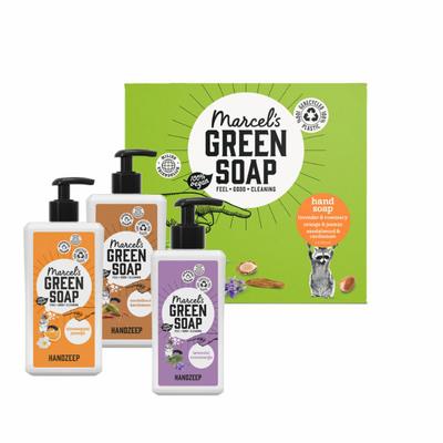 MARCEL'S GREEN SOAP Giftbox handsoap mix 3 x 250ml