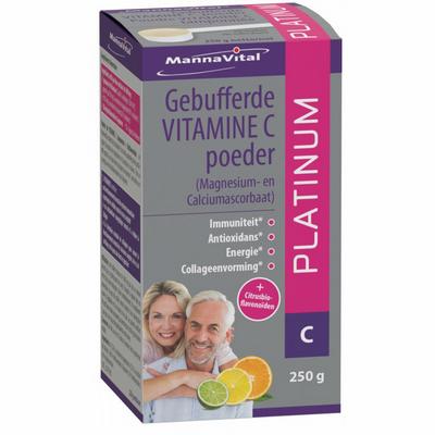 Mannavital Gebufferde vitamine C platinum