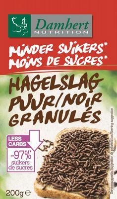 Damhert Hagelslag minder suiker