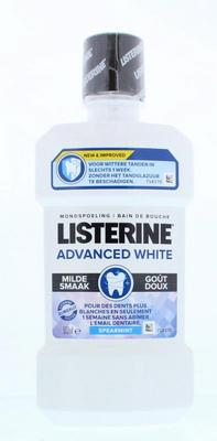 Listerine Mondwater advanced white mild