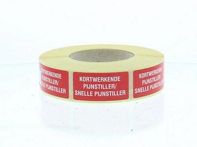 Spruyt Hillen Sticker kortwerkende pijnstiller