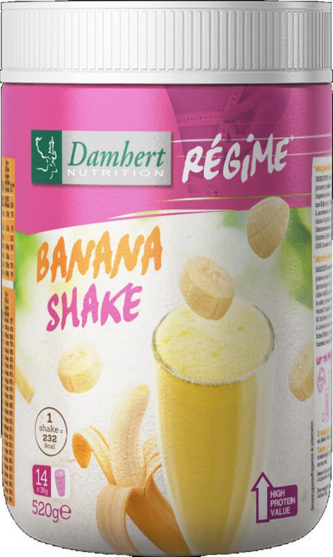 Regime maaltijd shake banaan