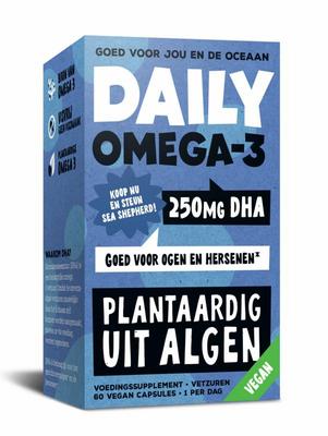 DAILY omega-3 250mg dha vegan 60vc