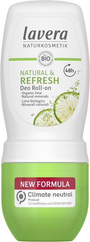 Deodorant roll-on natural & refresh bio EN-IT