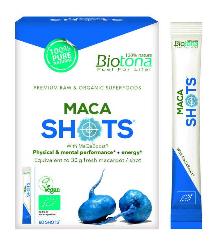 Maca shots 2.2 gram bio