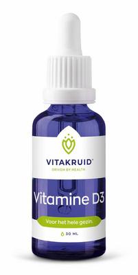 Vitakruid Vitakruid Vitamine D3 druppels 5 mcg / 200 IE per druppel