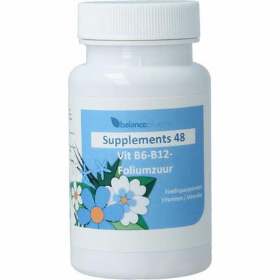 Balancepharma Supplements 48 Vitamine B6-B12-foliumzuur