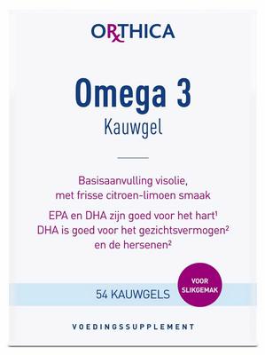 Orthica Omega 3 kauwgel