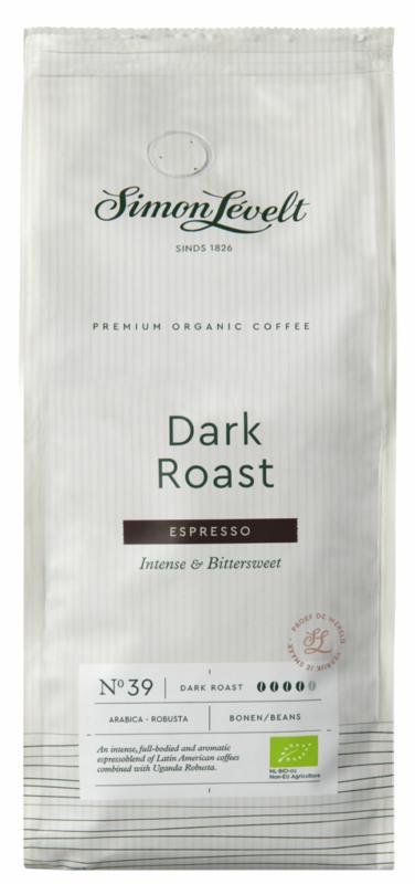 Espresso dark roast bonen bio