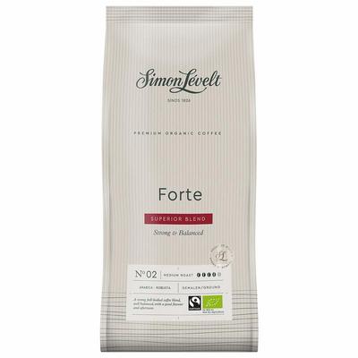 Simon Levelt Forte superior blend gemalen koffie bio