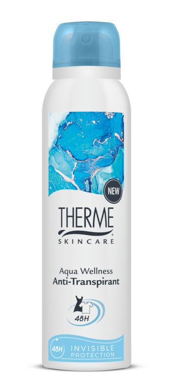 Aqua wellness anti-transpirant deodorant spray