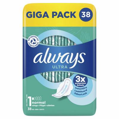 Always ultra maandv norm pl gi 38st