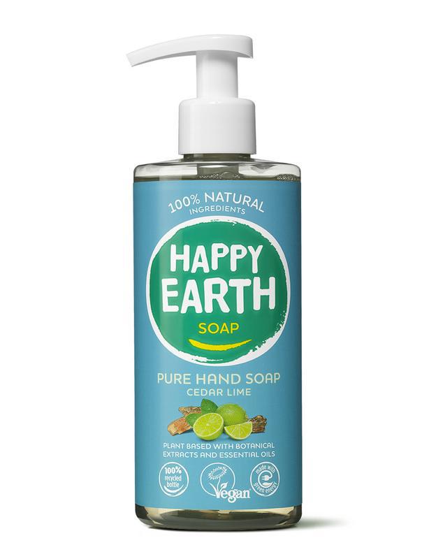 Pure hand soap cedar lime