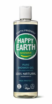 Happy Earth Pure showergel lemon sandalwood