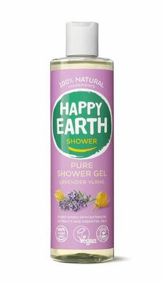 Happy Earth Pure showergel lavender ylang
